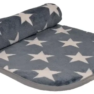 Petlando Stars Grau Medium 120 x 80 Centimeter Hundeschlafplatz Jetzt Kaufen